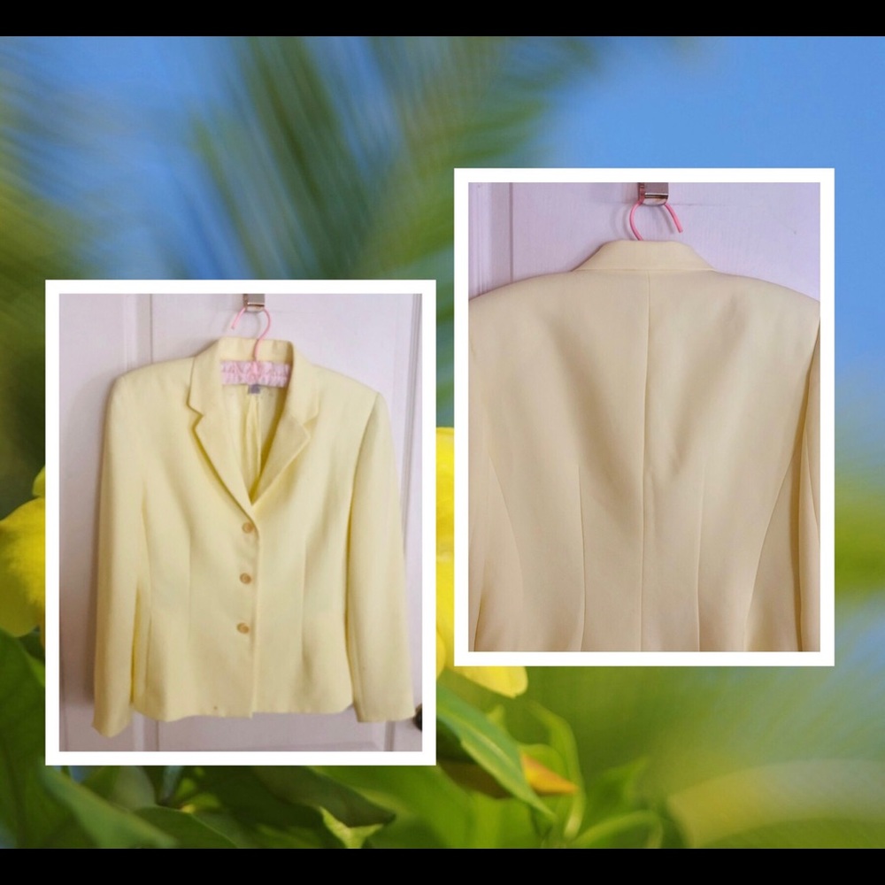 ANN TAYLOR PETITE SOPHISTICATE BLAZER